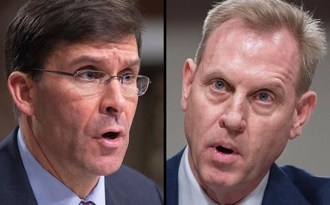 Shanahan steps down as acting defense secretary Esper to take